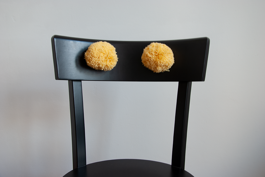 This is a foto of the sculpture shelters extraction fan by artist Sandra Miriam Ehlen